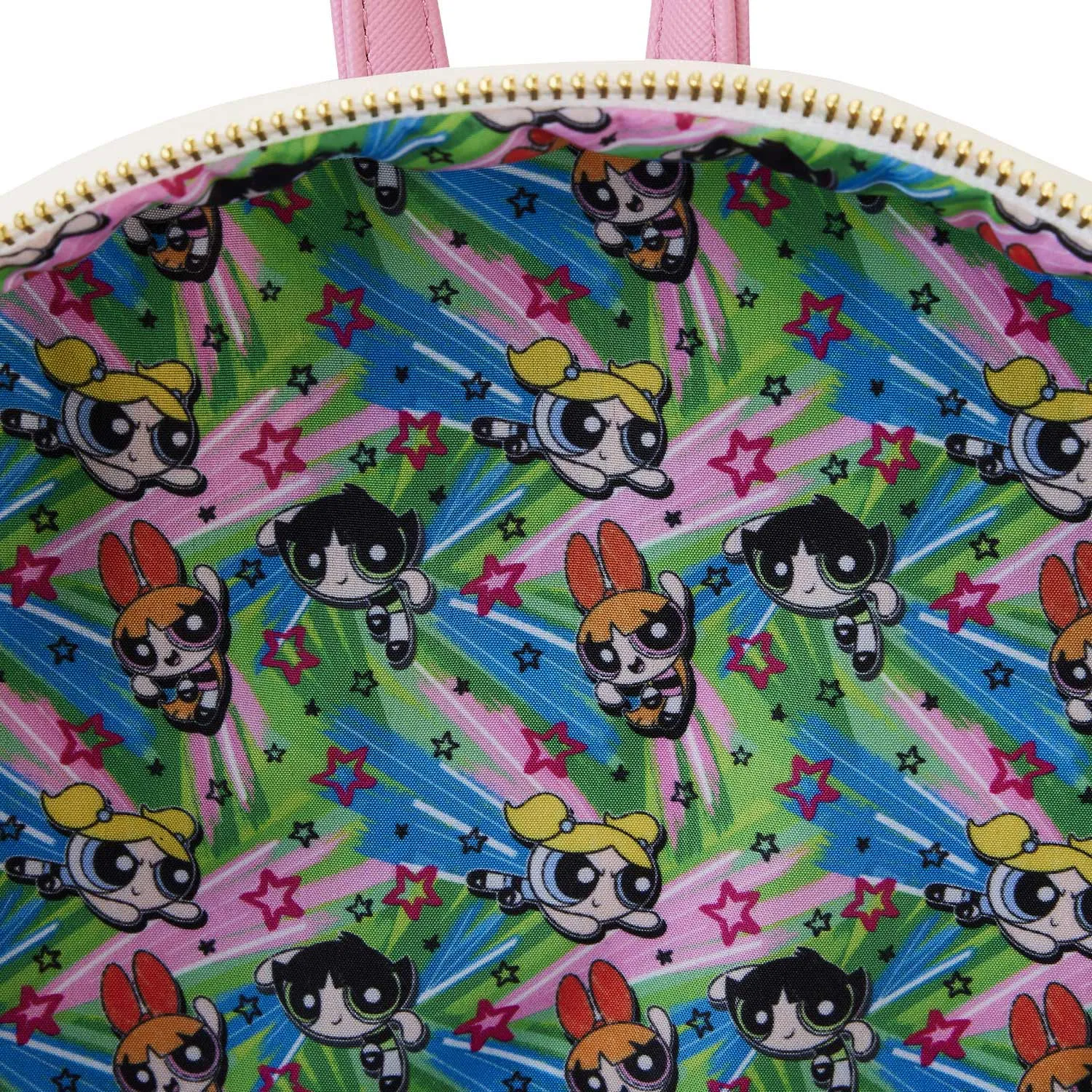 Loungefly x Cartoon Network Powerpuff Girls Triple Pocket Mini Backpack
