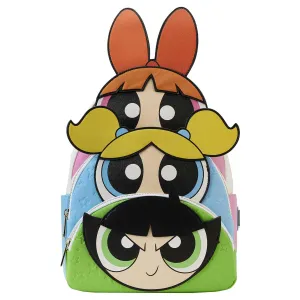 Loungefly x Cartoon Network Powerpuff Girls Triple Pocket Mini Backpack