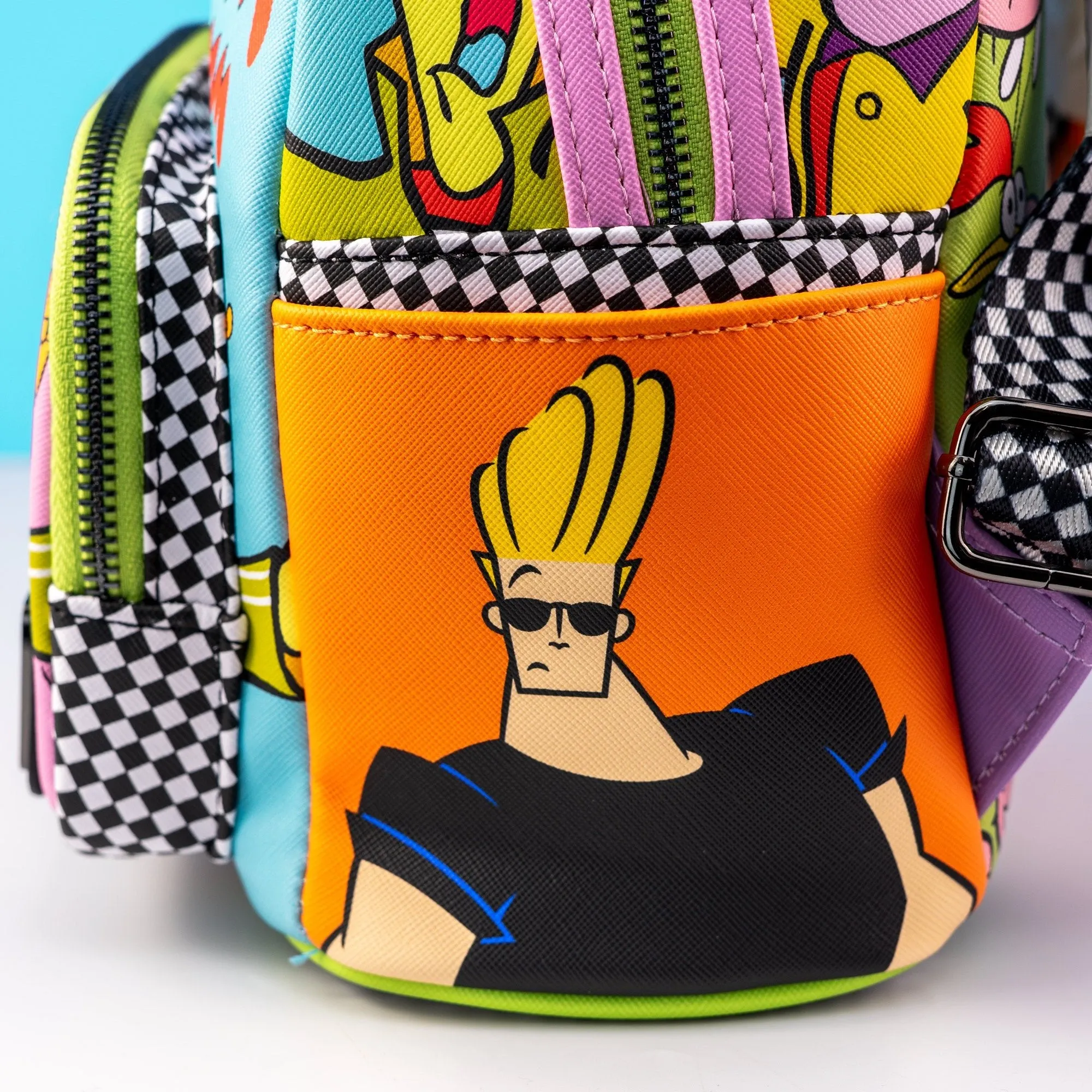 Loungefly x Cartoon Network Retro Collage Mini Backpack