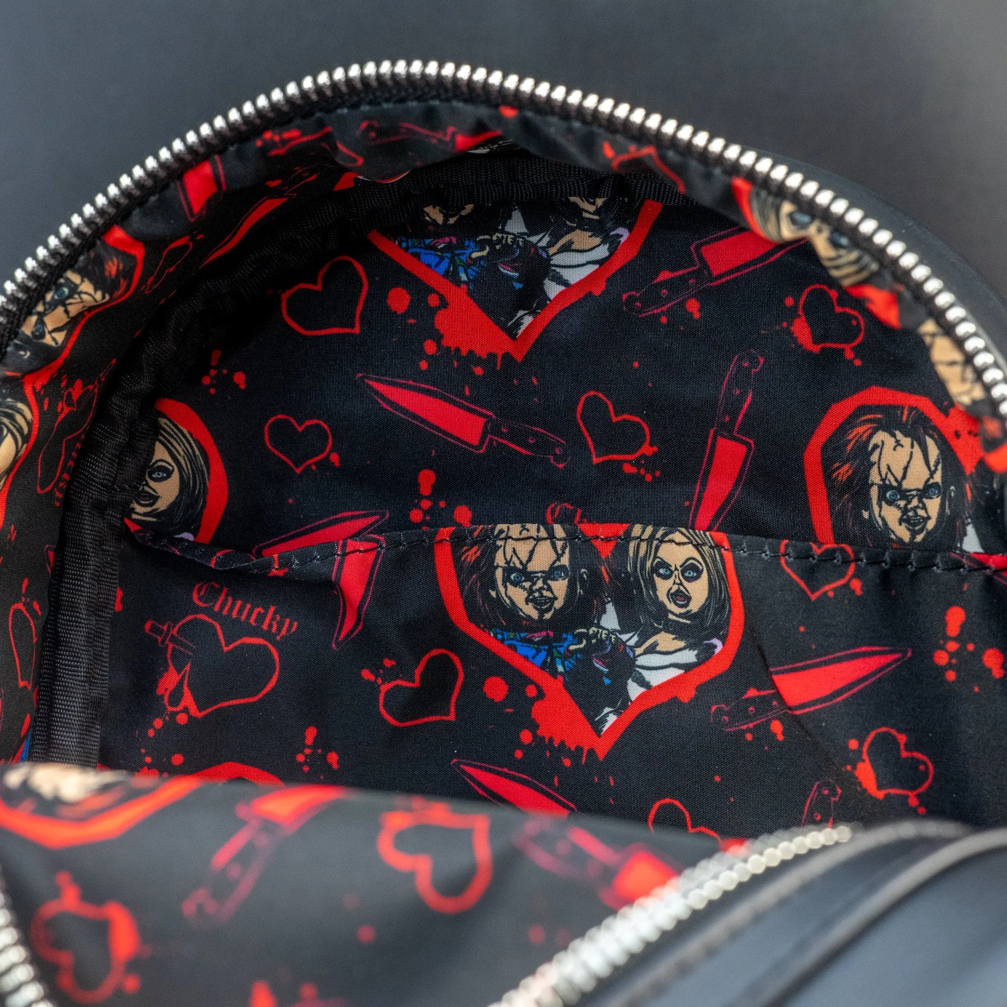 Loungefly x Child's Play Bride of Chucky Tiffany Cosplay Mini Backpack