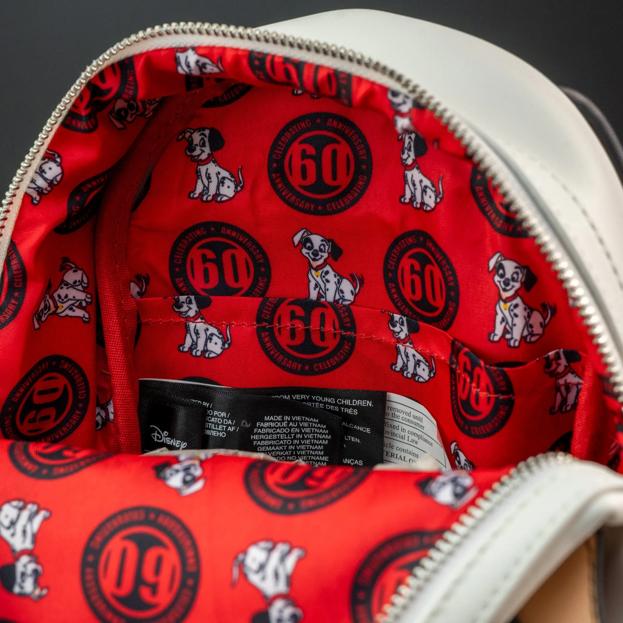 Loungefly x Disney 101 Dalmatians 60th Anniversary Mini Backpack