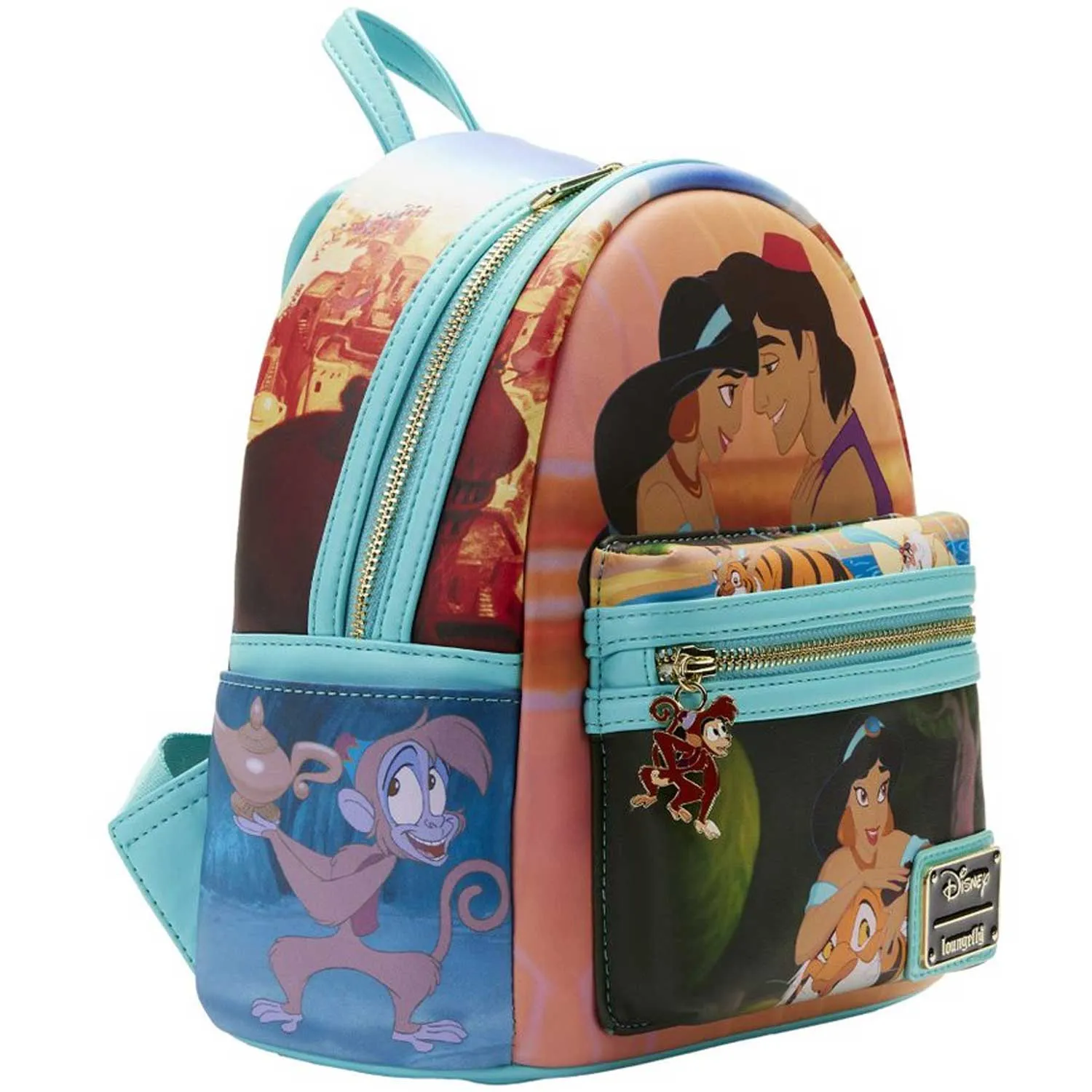 Loungefly x Disney Aladdin Princess Jasmine Scenes Mini Backpack