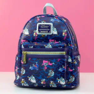 Loungefly x Disney Aladdin The Genie Transformations AOP Mini Backpack