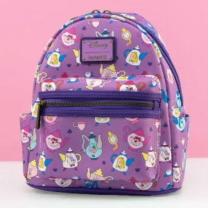 Loungefly x Disney Alice in Wonderland Mad Hatters Tea Pots Mini Backpack
