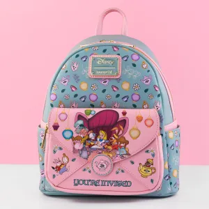 Loungefly x Disney Alice in Wonderland Tea Party Mini Backpack