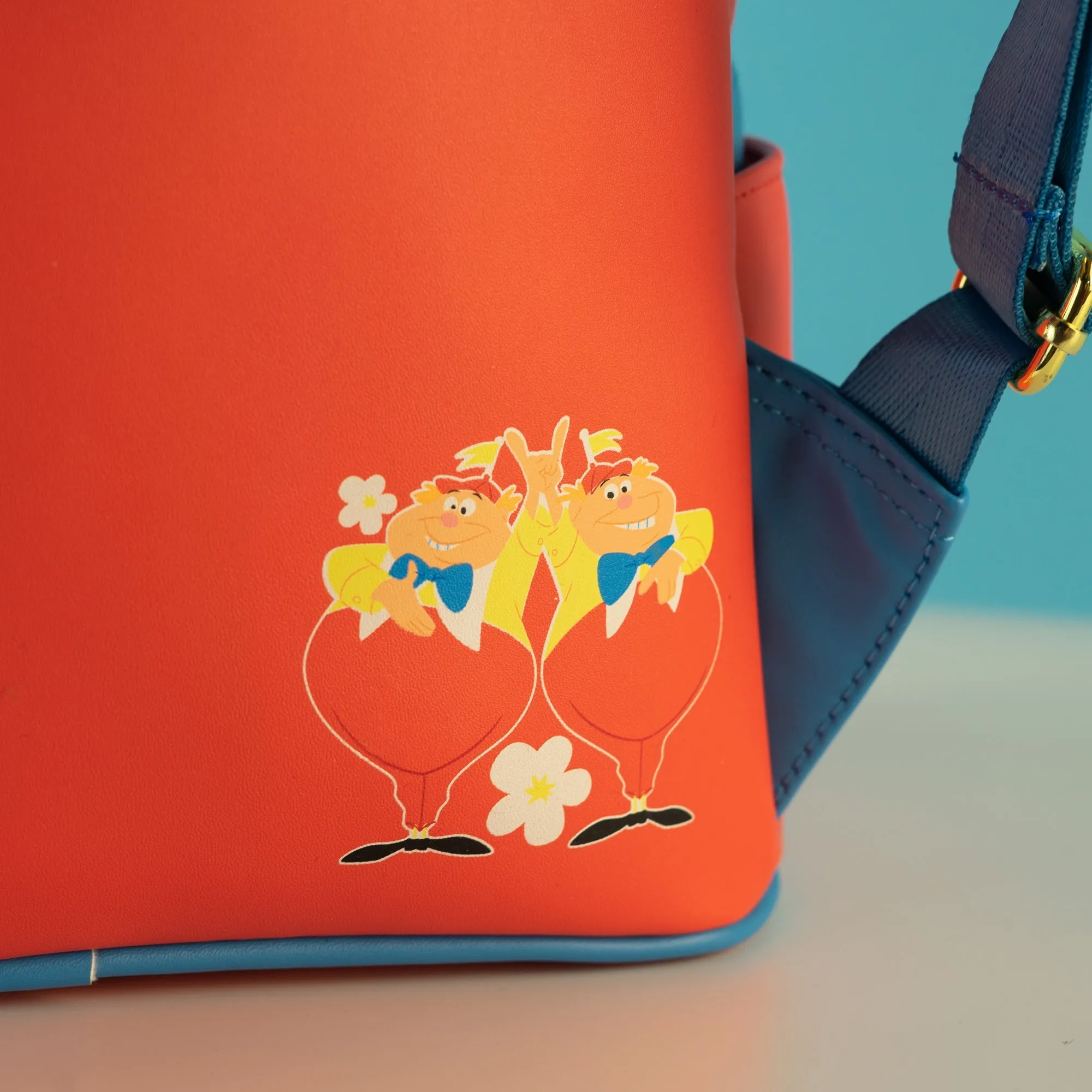 Loungefly x Disney Alice in Wonderland Tweedledee and Tweedledum Mini Backpack