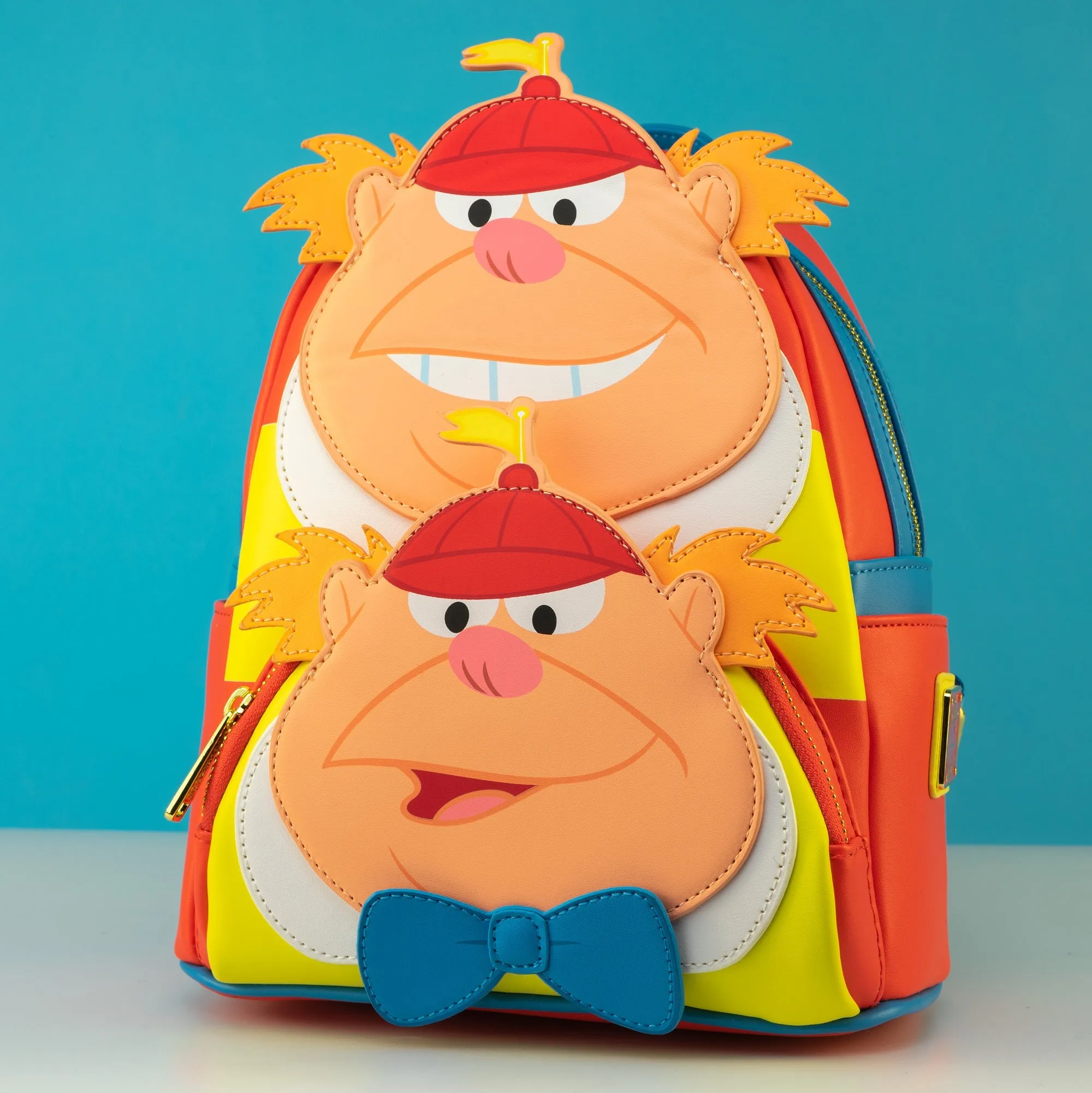 Loungefly x Disney Alice in Wonderland Tweedledee and Tweedledum Mini Backpack