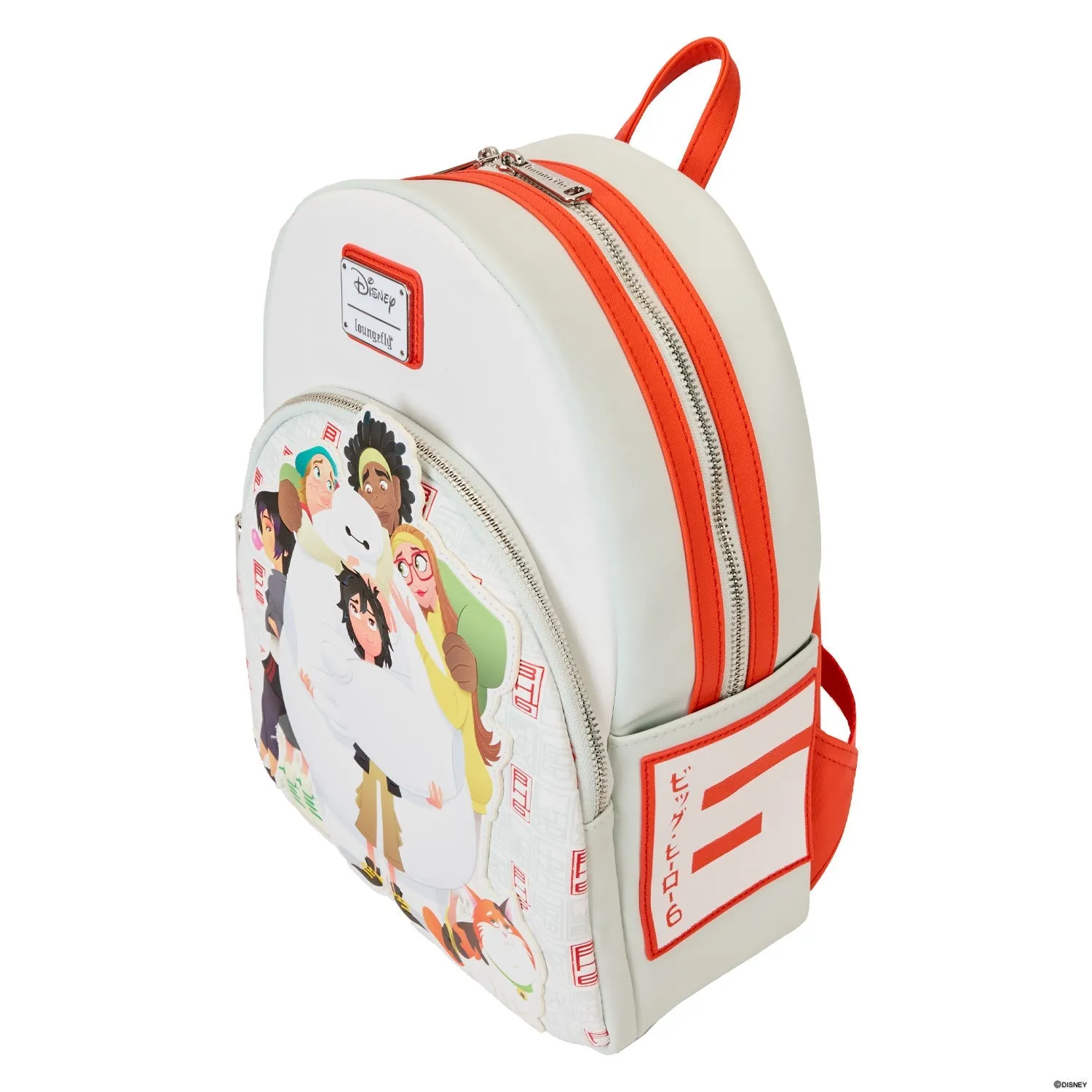 Loungefly x Disney Big Hero 6 10th Anniversary Baymax Gang Mini Backpack