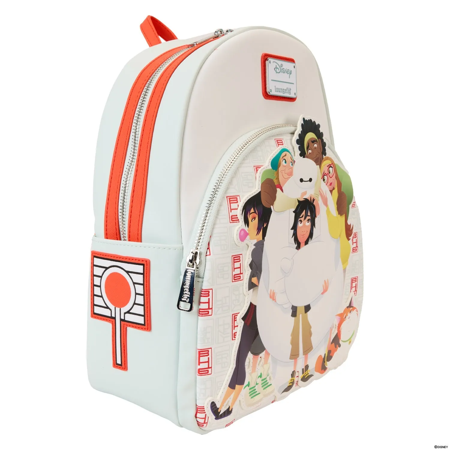 Loungefly x Disney Big Hero 6 10th Anniversary Baymax Gang Mini Backpack