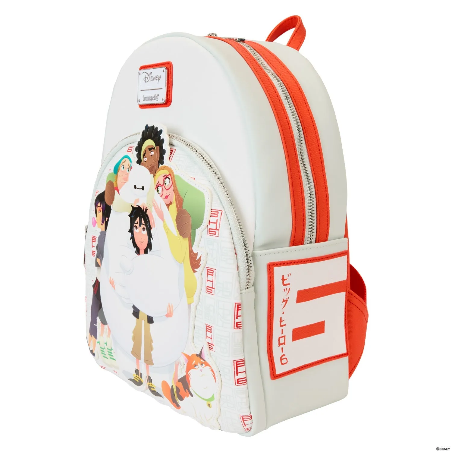 Loungefly x Disney Big Hero 6 10th Anniversary Baymax Gang Mini Backpack