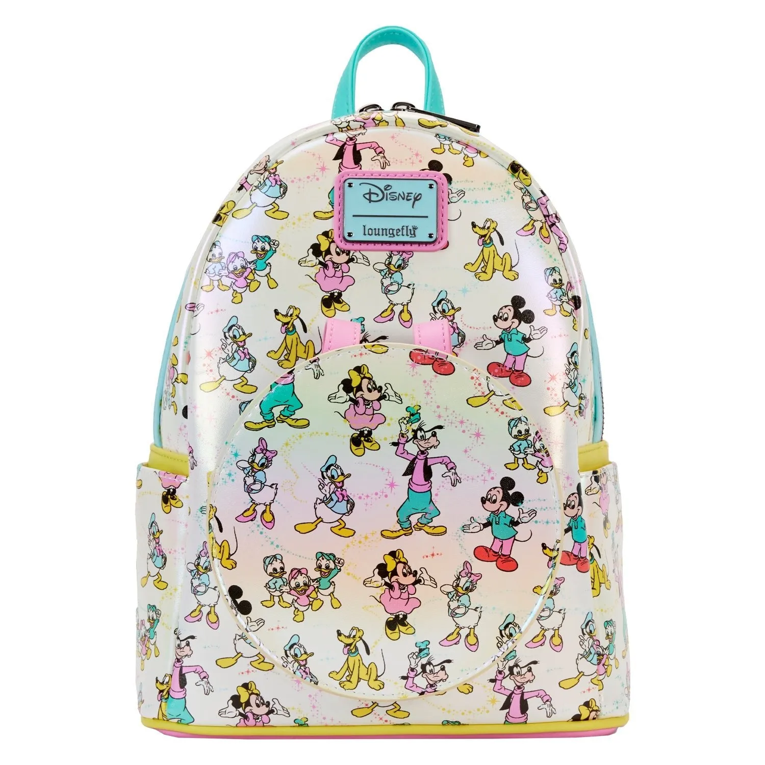 Loungefly x Disney - Disney 100 AOP Mini Backpack and Matching Ears