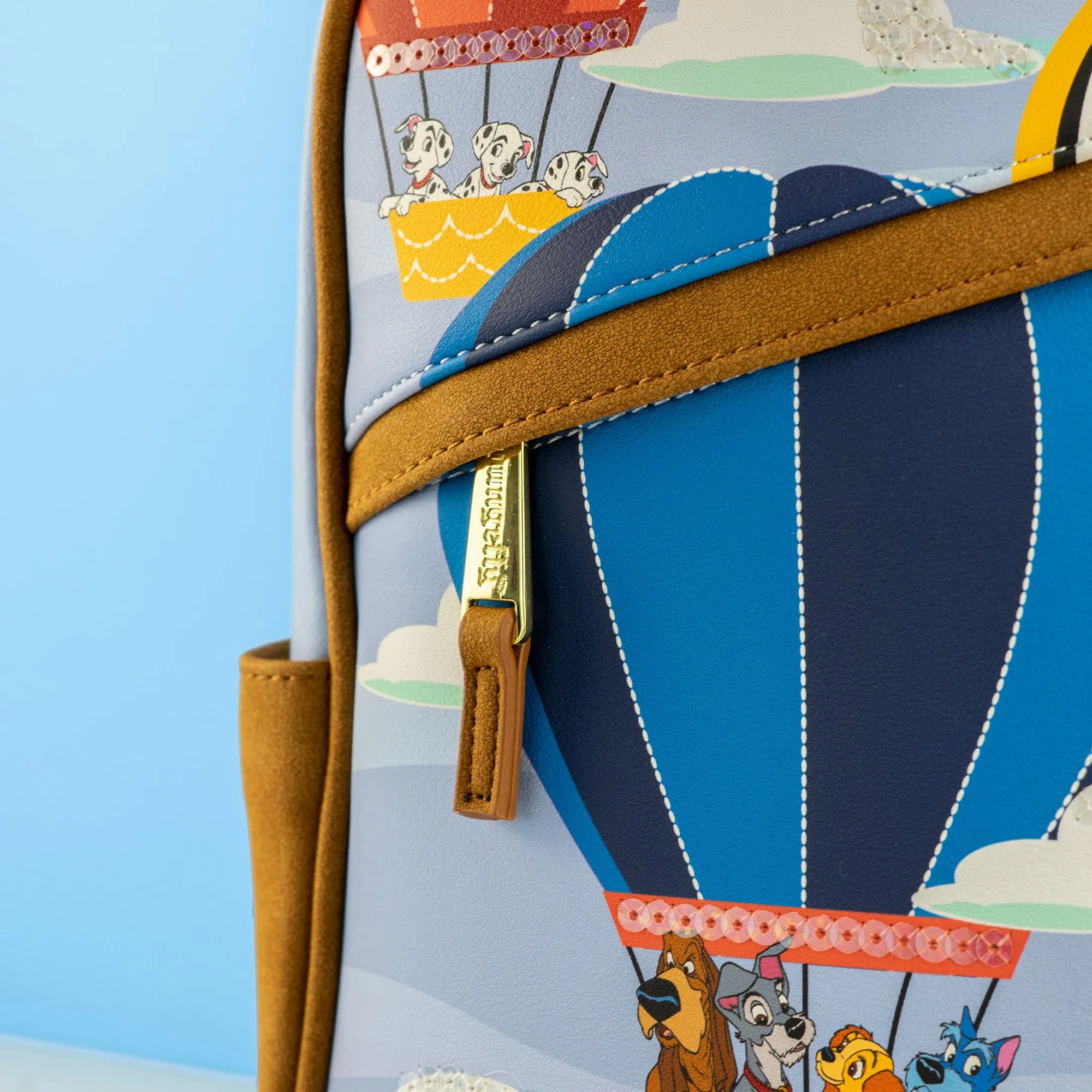 Loungefly x Disney Dogs Hot Air Balloon Mini Backpack