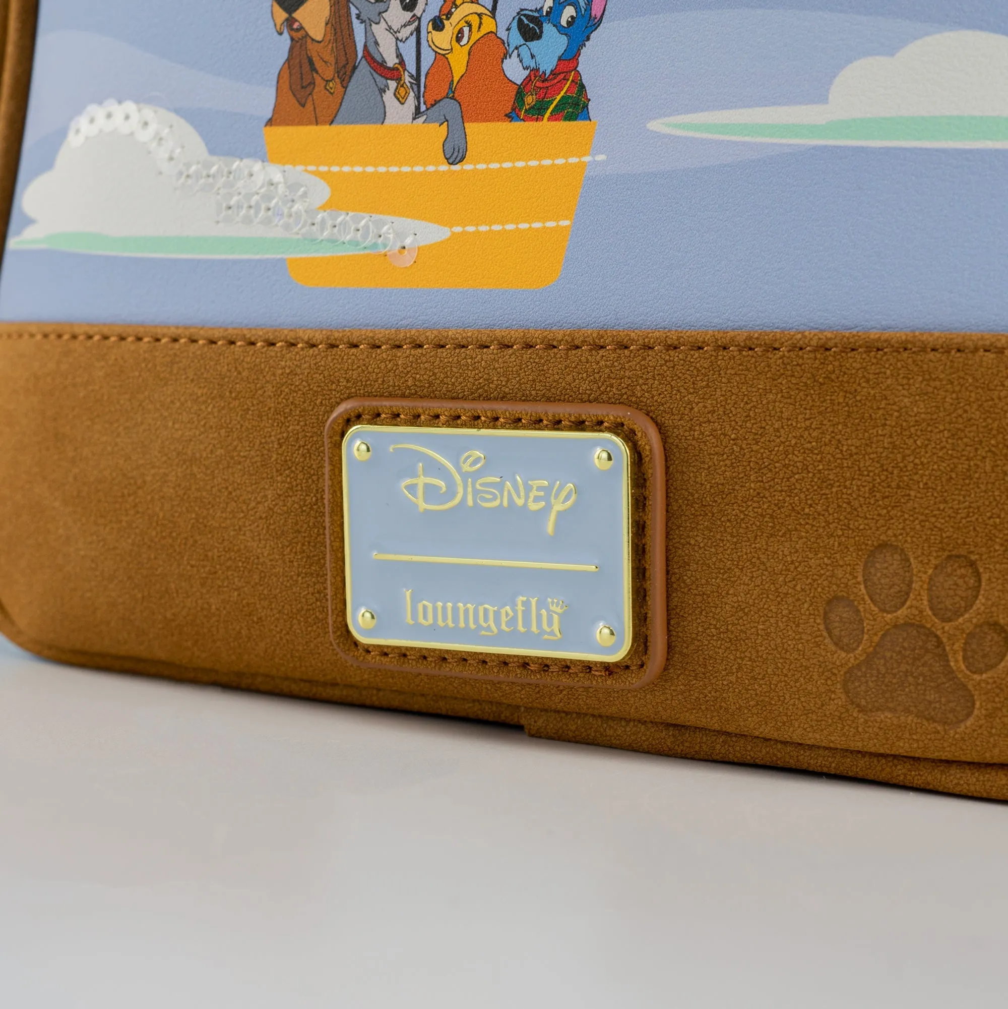 Loungefly x Disney Dogs Hot Air Balloon Mini Backpack