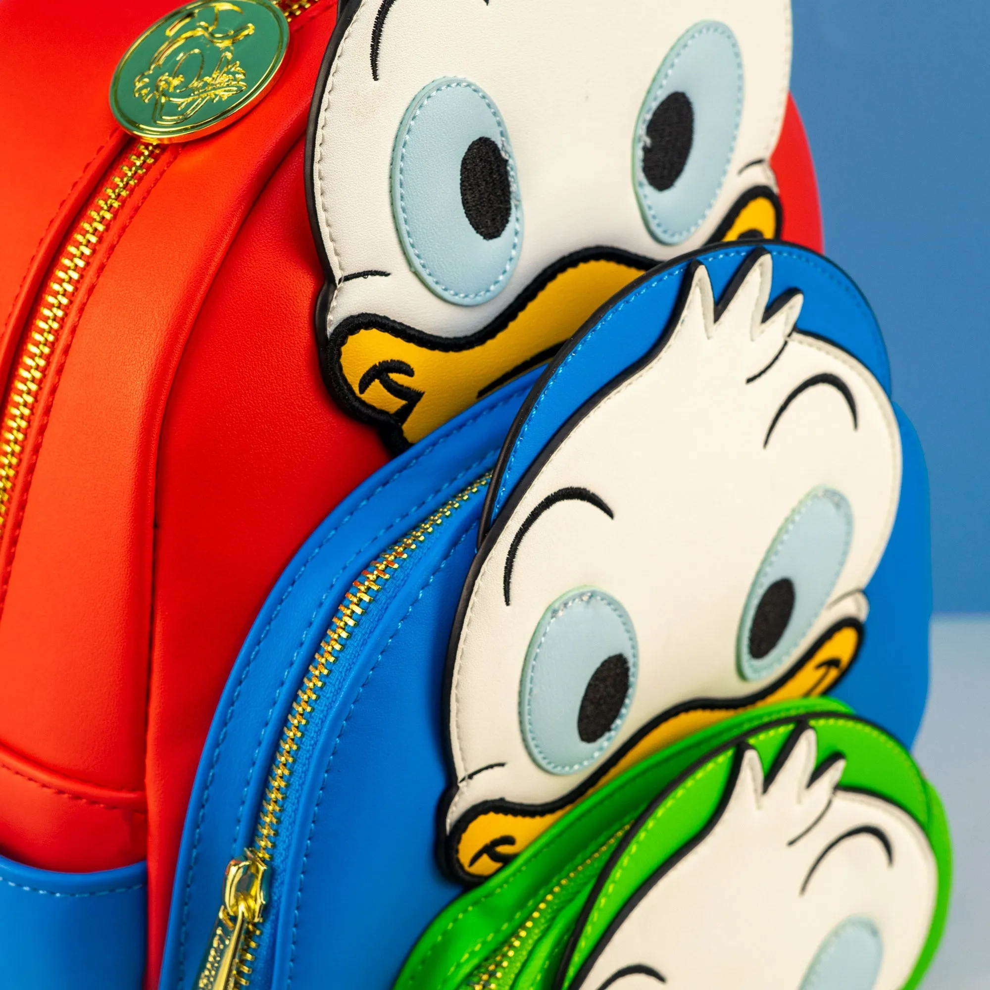 Loungefly x Disney Ducktales Huey, Dewey & Louie Mini Backpack