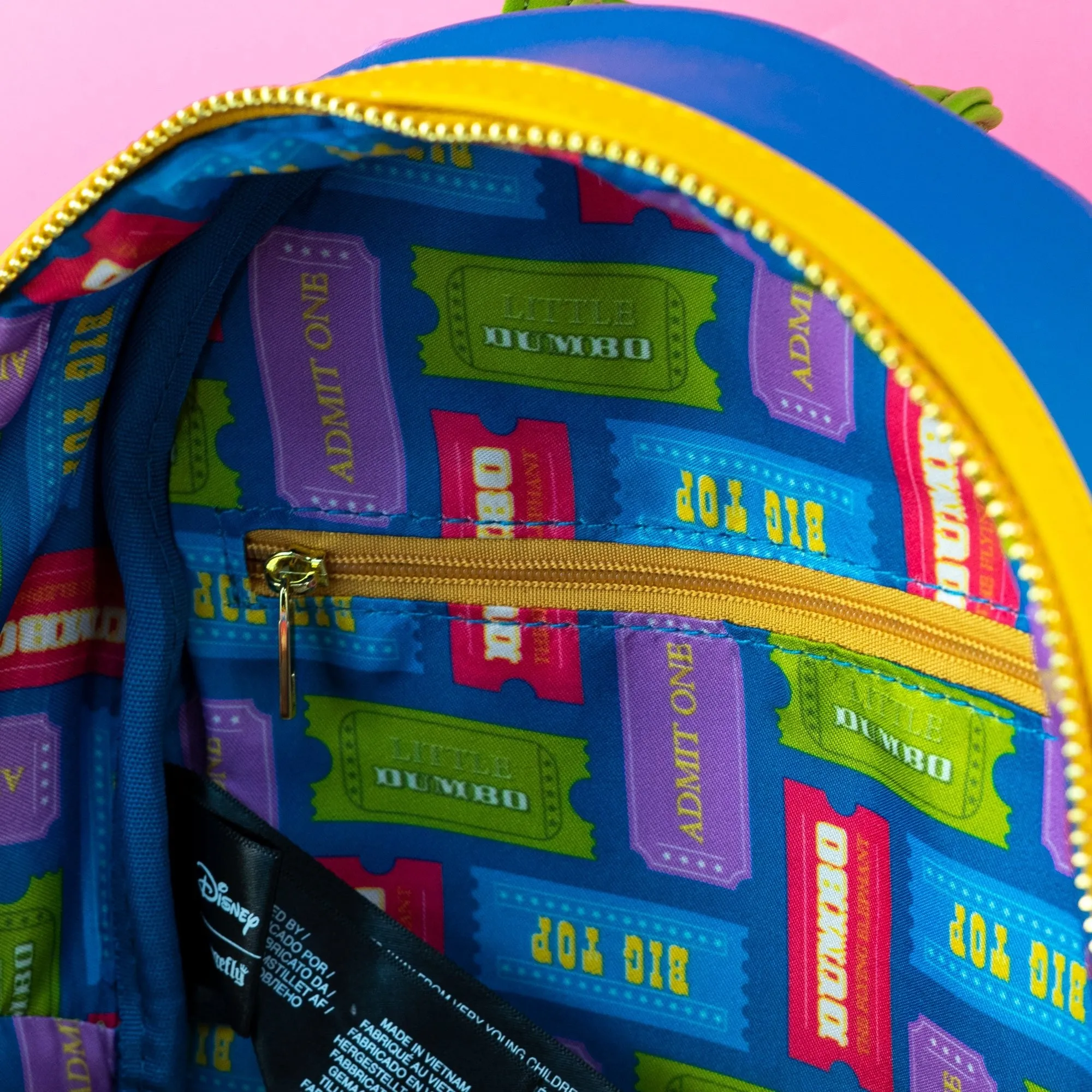 Loungefly x Disney Dumbo Circus Tent Mini Backpack