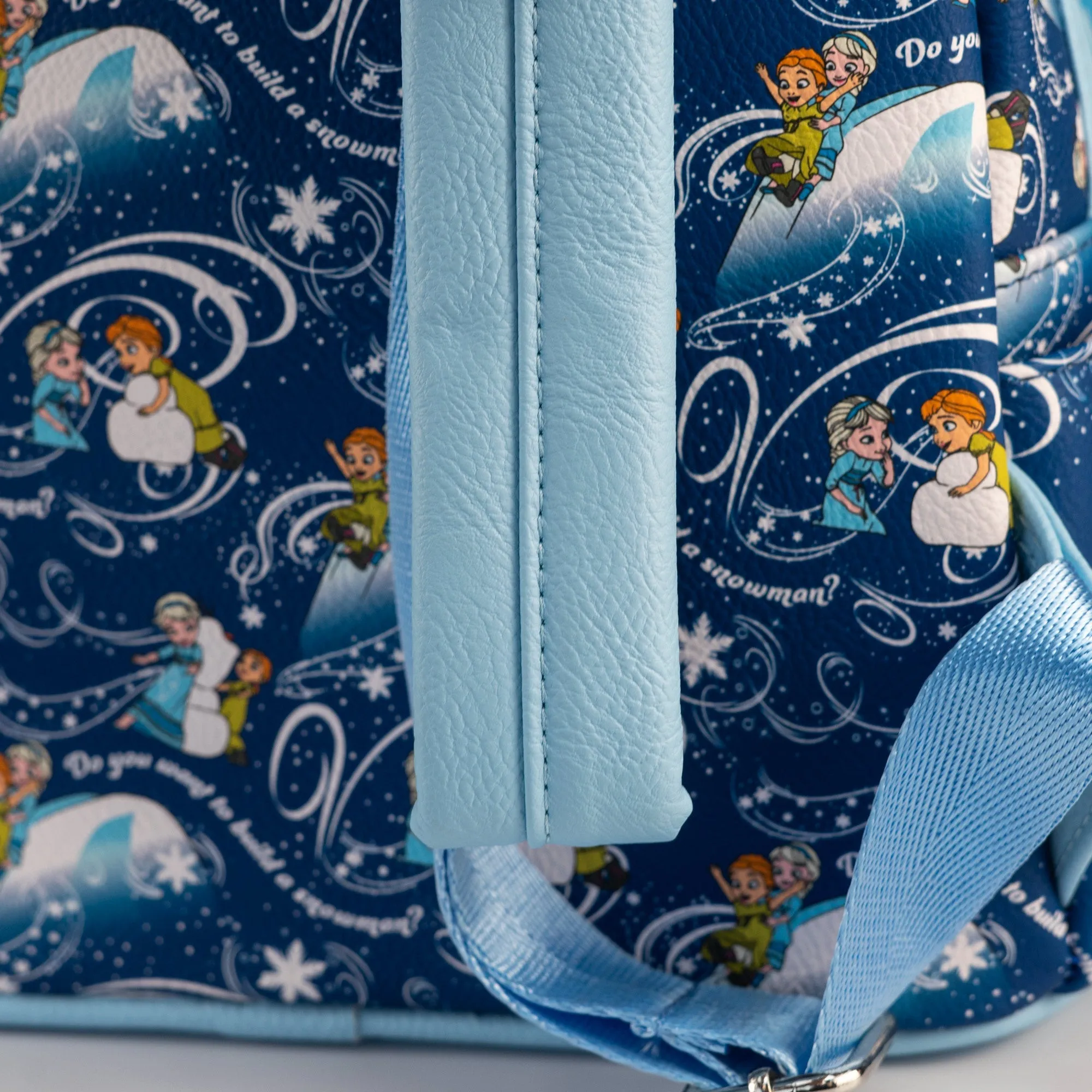 Loungefly x Disney Frozen Snow Play AOP Mini Backpack