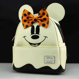 Loungefly x Disney Ghost Minnie Glow in the Dark Mini Backpack