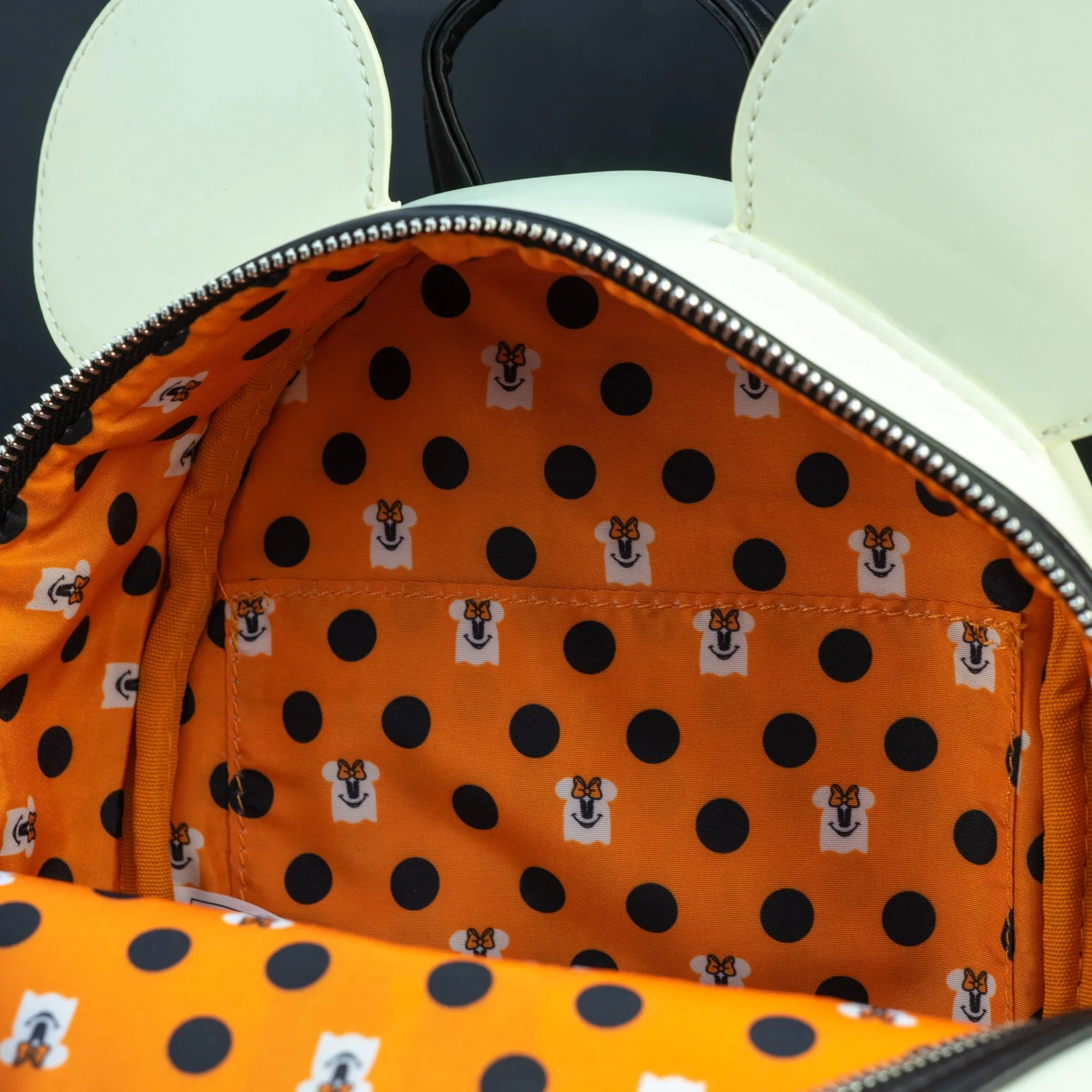 Loungefly x Disney Ghost Minnie Glow in the Dark Mini Backpack