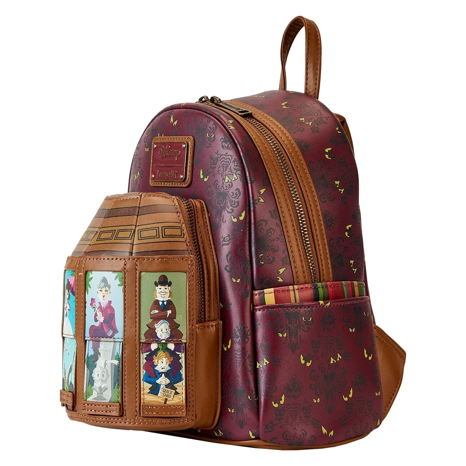 Loungefly x Disney Haunted Mansion Moving Portraits Mini Backpack