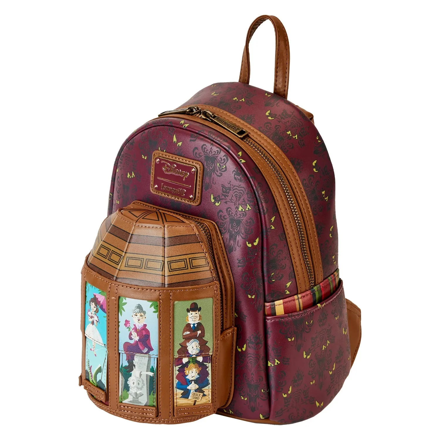 Loungefly x Disney Haunted Mansion Moving Portraits Mini Backpack