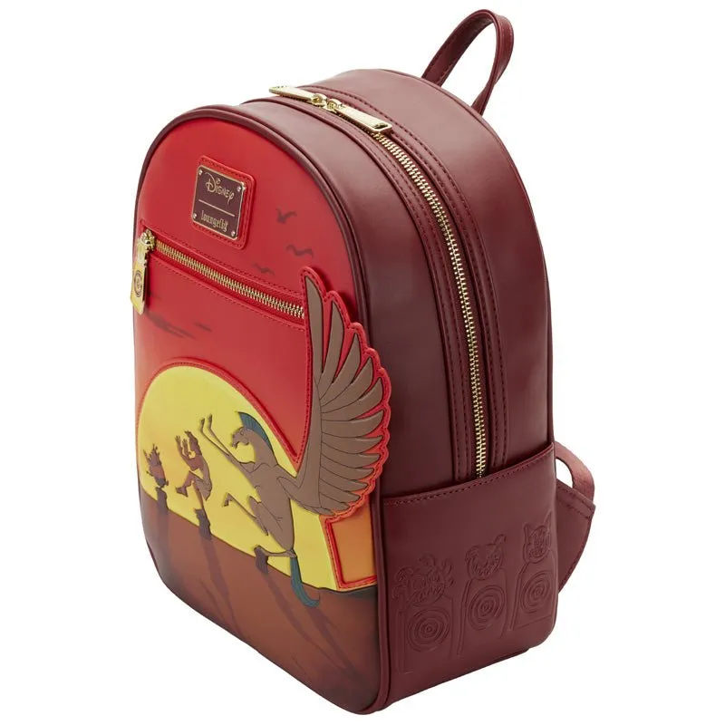 Loungefly x Disney Hercules 25th Anniversary Sunset Mini Backpack