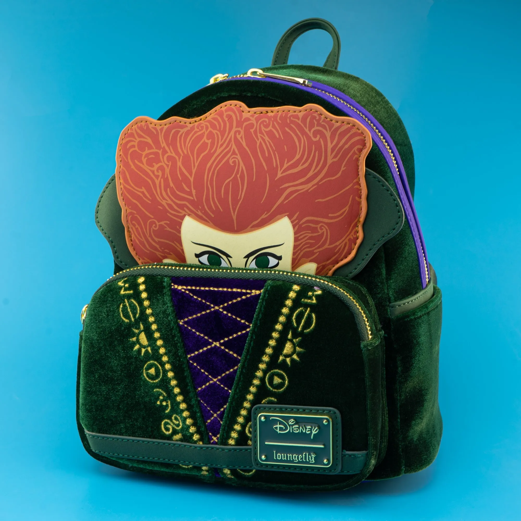Loungefly x Disney Hocus Pocus Winifred Sanderson Cosplay Mini Backpack