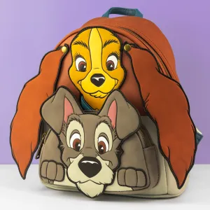 Loungefly x Disney Lady and the Tramp Mini Backpack