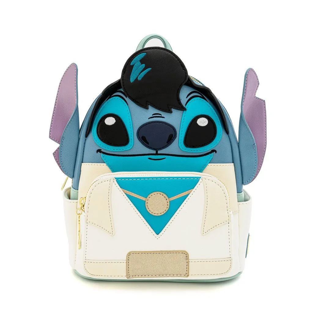 Loungefly X Disney Lilo and Stitch Elvis Stitch Cosplay Mini Backpack