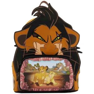 Loungefly x Disney Lion King Villains Scene Scar Mini Backpack