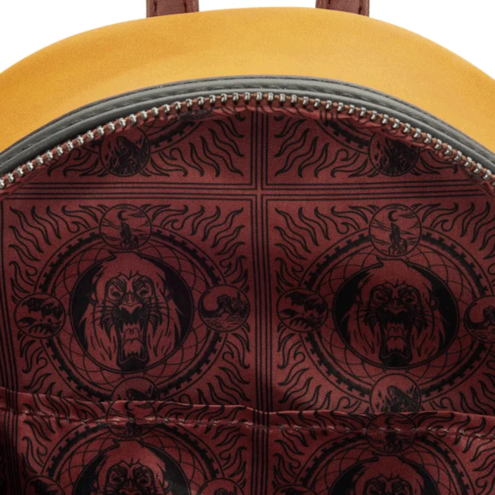 Loungefly x Disney Lion King Villains Scene Scar Mini Backpack