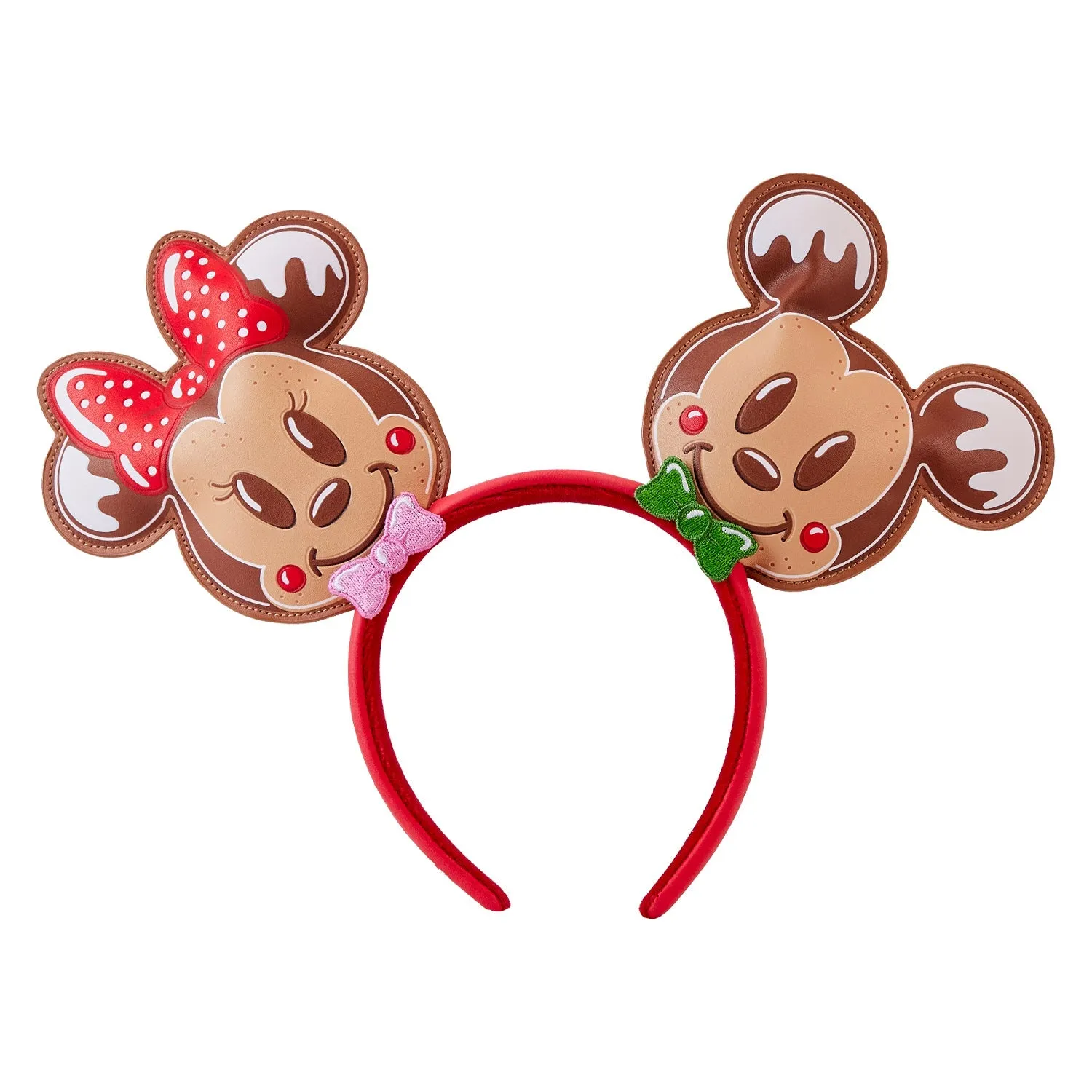 Loungefly x Disney Mickey and Friends Gingerbread Cookie AOP Ear Holder Mini Backpack