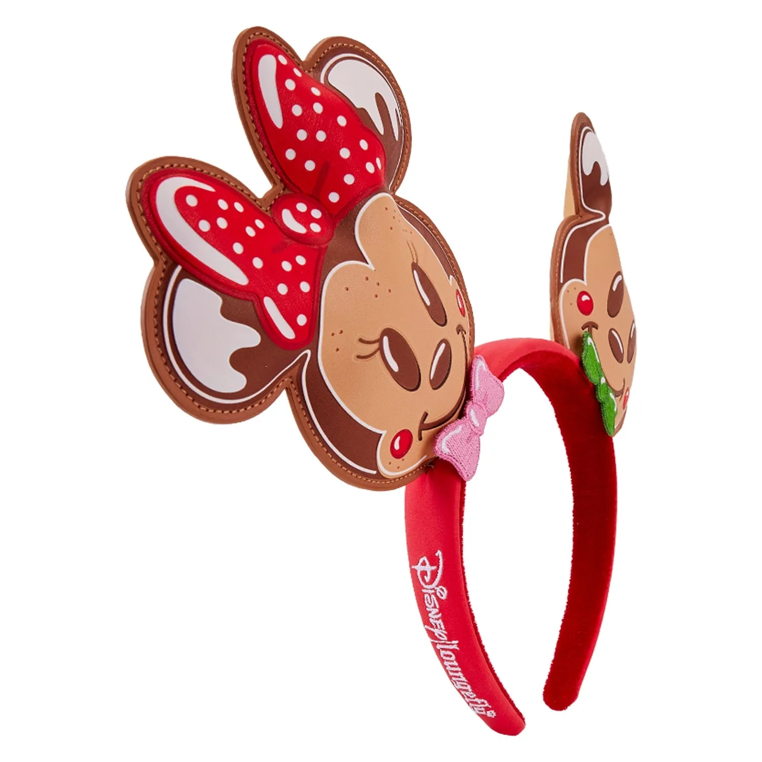 Loungefly x Disney Mickey and Friends Gingerbread Cookie AOP Ear Holder Mini Backpack