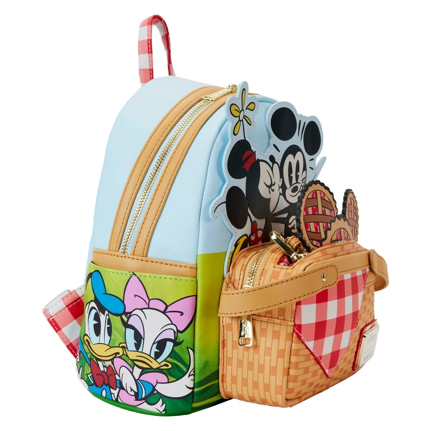 Loungefly x Disney Mickey and Friends Picnic Mini Backpack