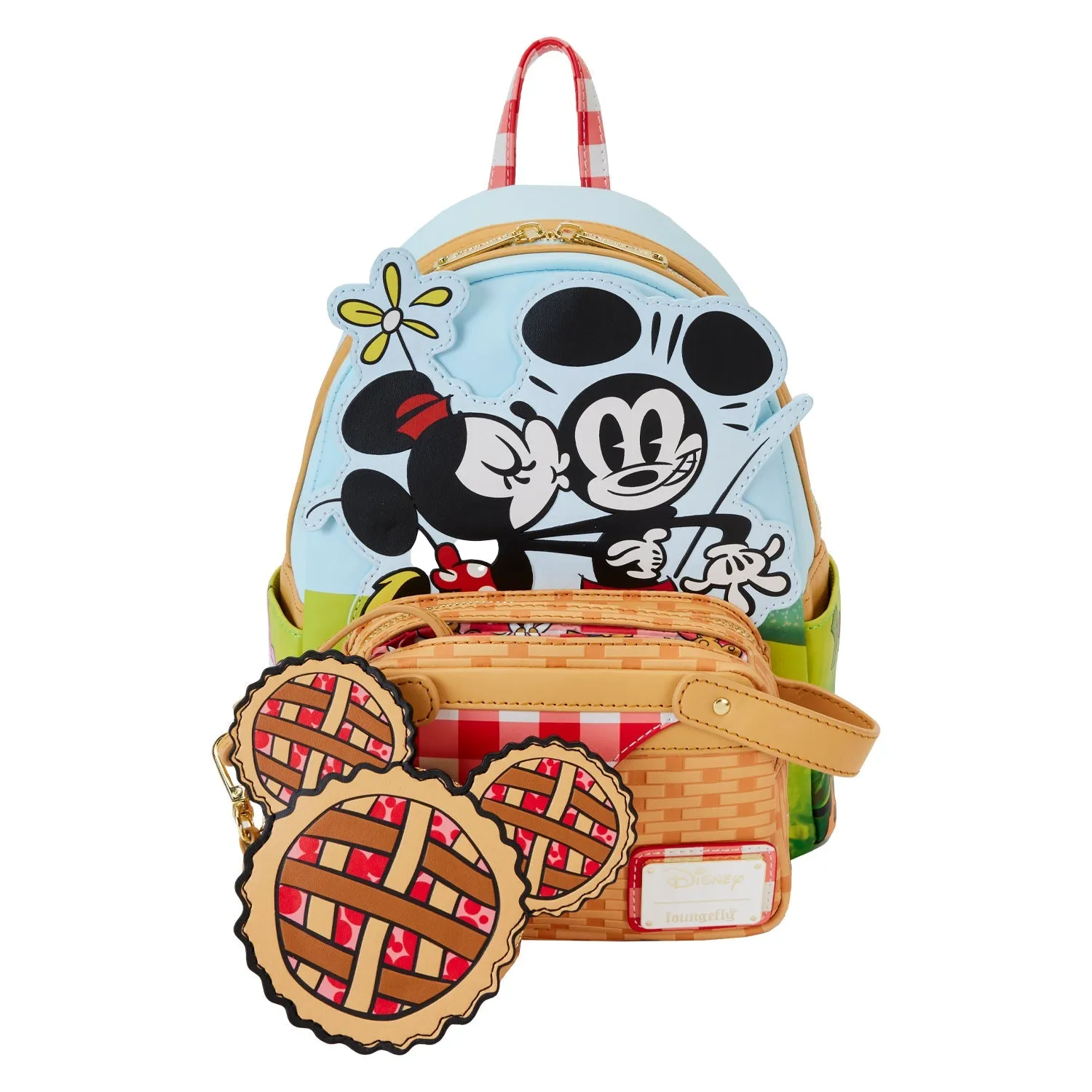 Loungefly x Disney Mickey and Friends Picnic Mini Backpack