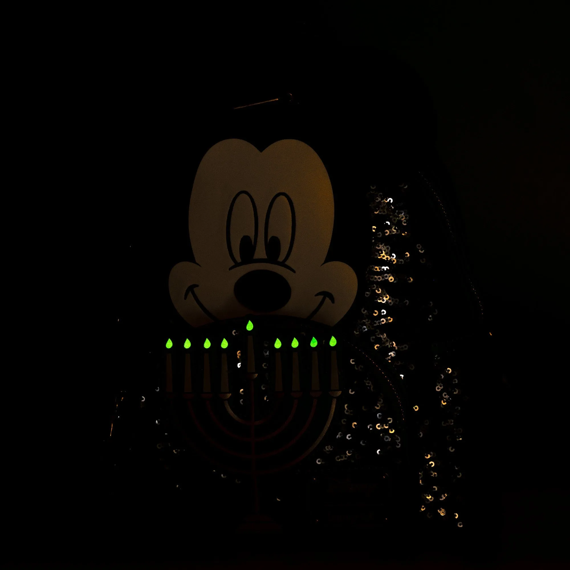Loungefly x Disney Mickey Happy Hanukkah Menorah Mini Backpack