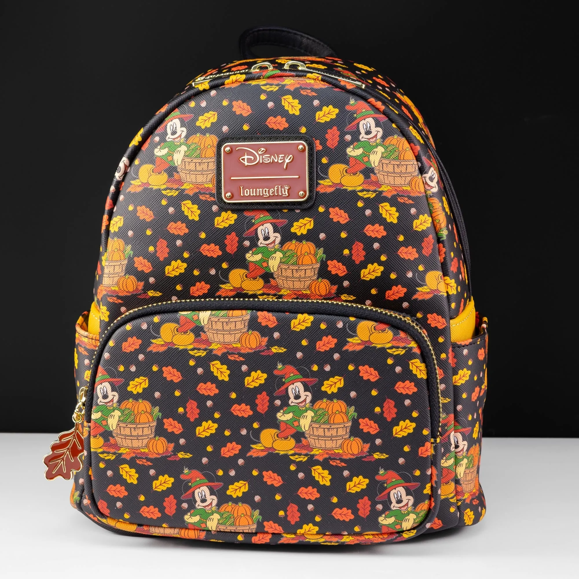 Loungefly x Disney Mickey Mouse Scarecrow AOP Mini Backpack