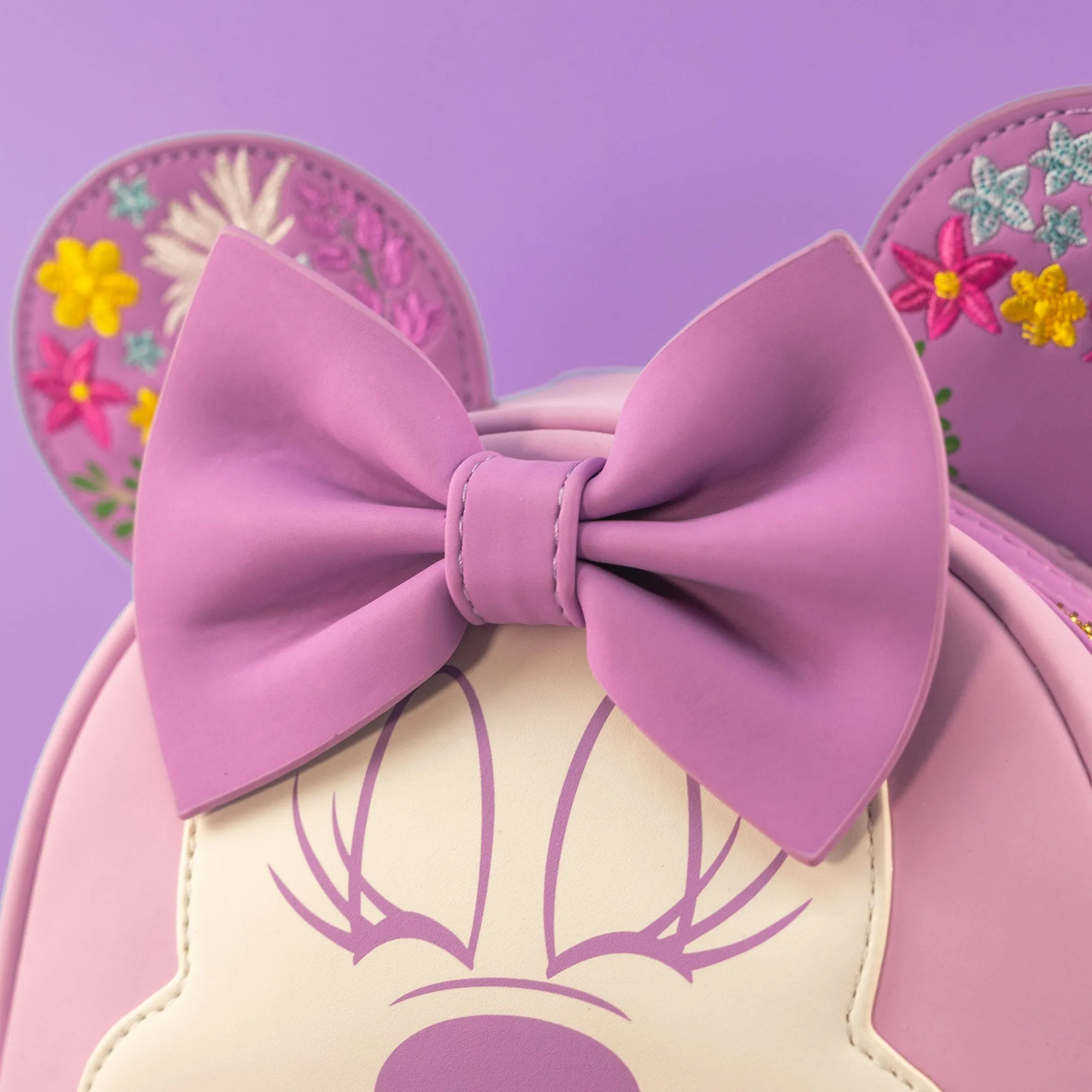 Loungefly x Disney Minnie Mouse Flower Mini Backpack