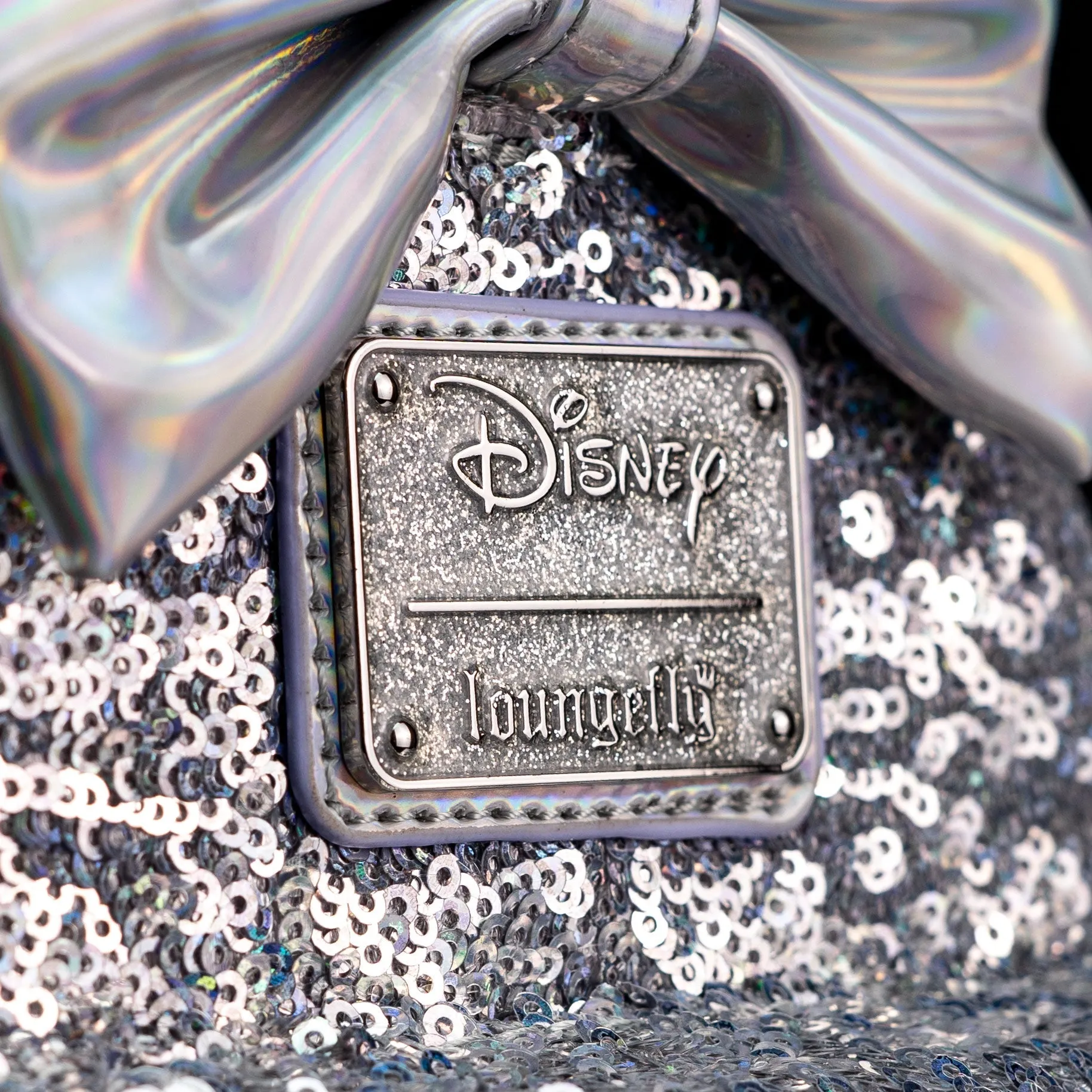 Loungefly x Disney Minnie Mouse Holographic Sequin Mini Backpack