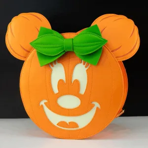 Loungefly x Disney Minnie Mouse Pumpkin Mini Backpack