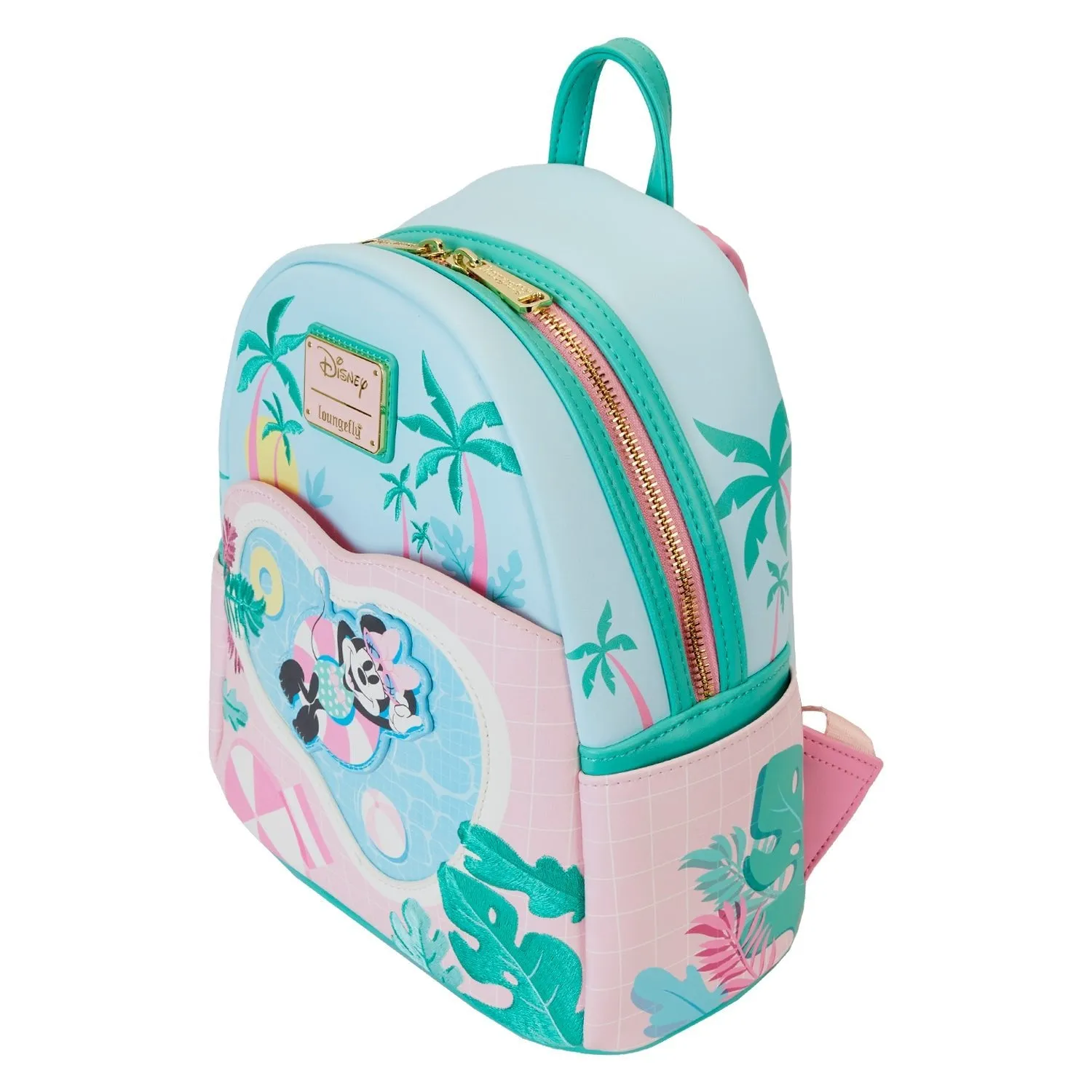 Loungefly x Disney Minnie Mouse Vacation Style Mini Backpack