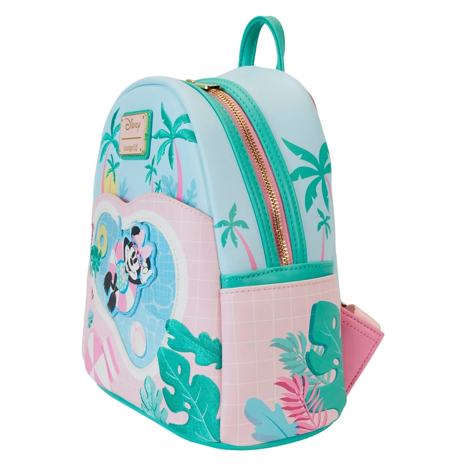 Loungefly x Disney Minnie Mouse Vacation Style Mini Backpack