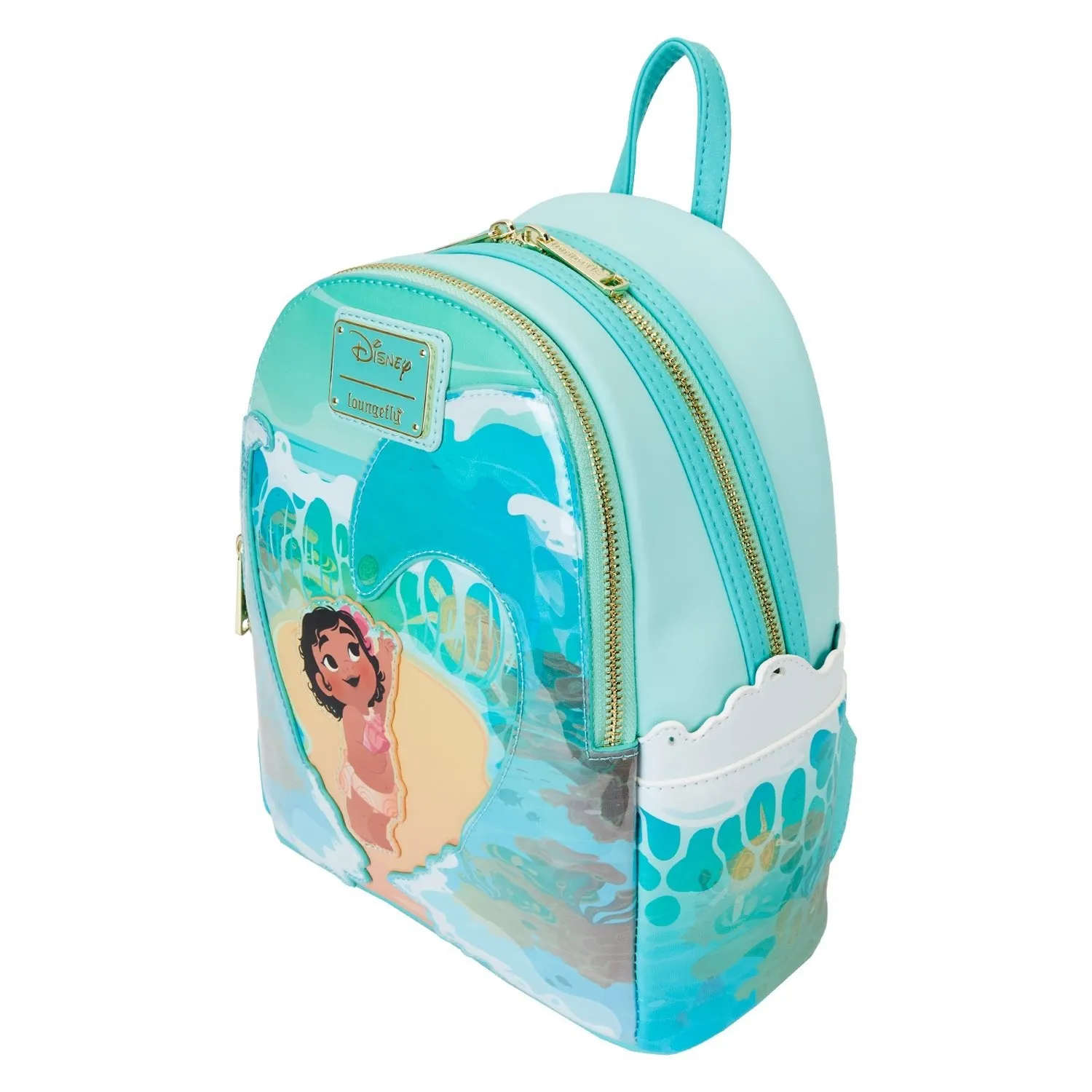Loungefly x Disney Moana Ocean Waves Mini Backpack