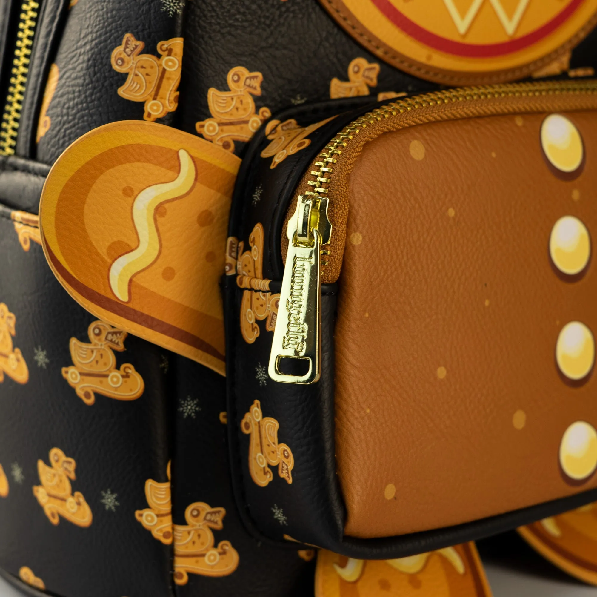 Loungefly x Disney Nightmare Before Christmas Gingerbread Scary Teddy Mini Backpack
