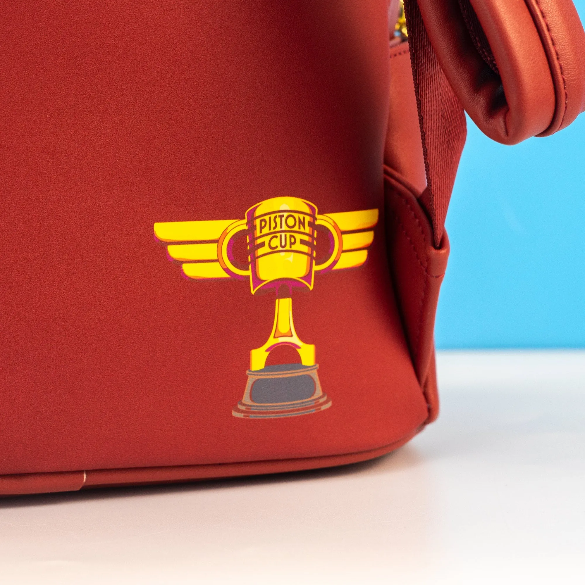 Loungefly x Disney Pixar Cars Lightning McQueen Radiator Springs Mini Backpack