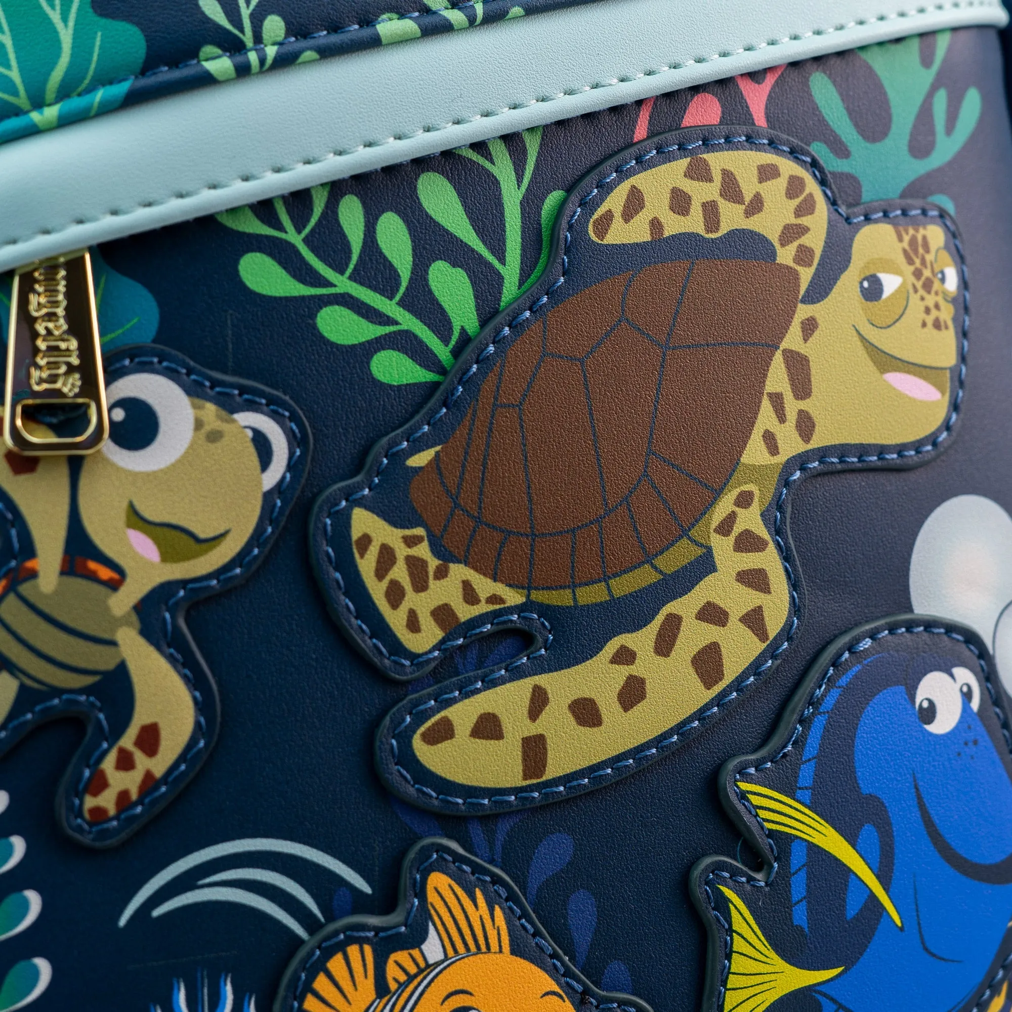 Loungefly x Disney Pixar Finding Nemo Crush and Friends Mini Backpack