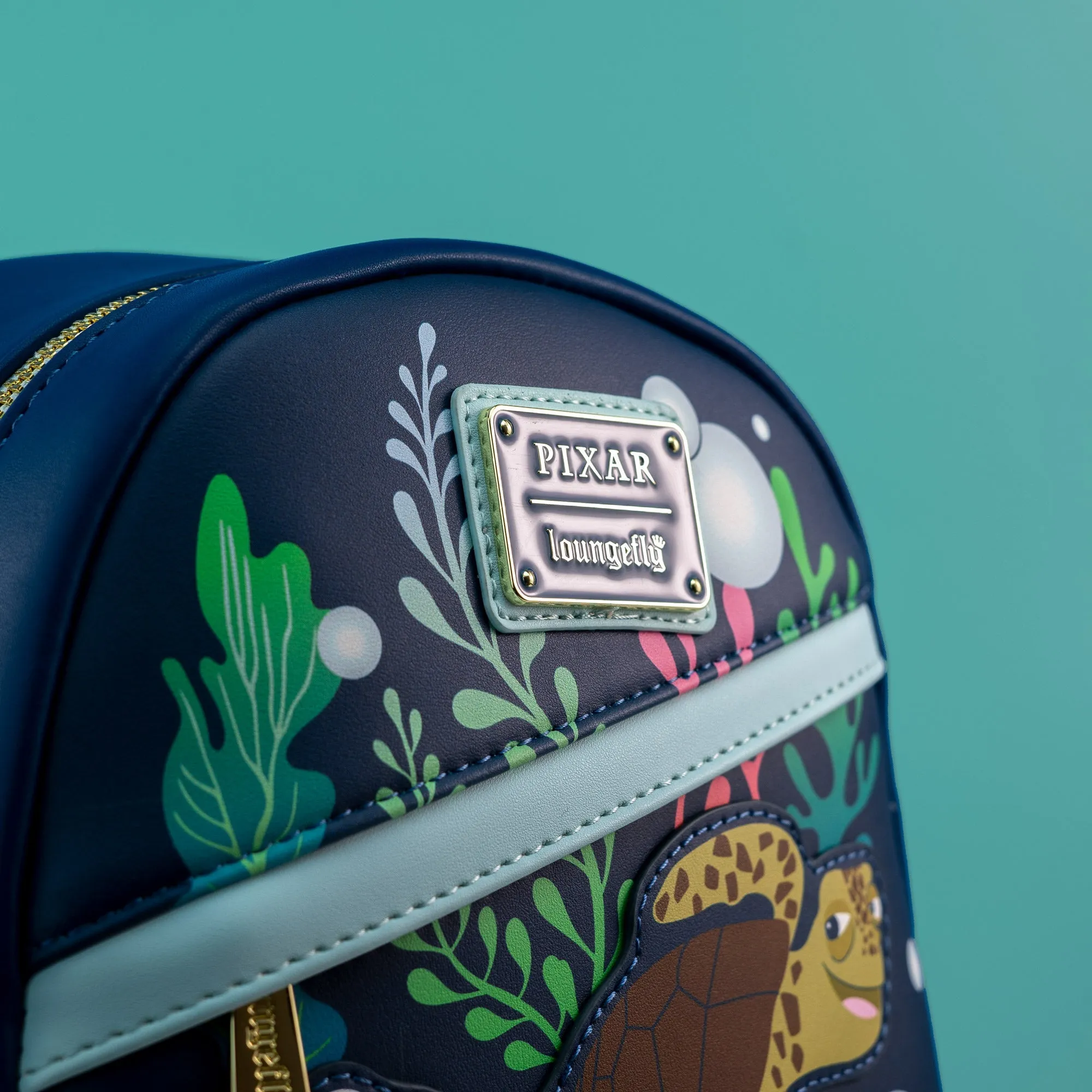 Loungefly x Disney Pixar Finding Nemo Crush and Friends Mini Backpack