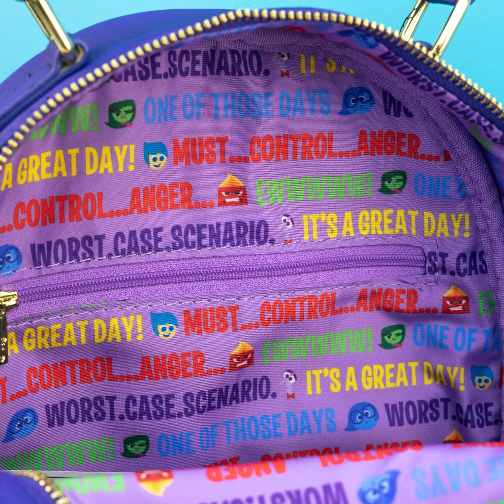 Loungefly x Disney Pixar Inside Out Crew Mini Backpack