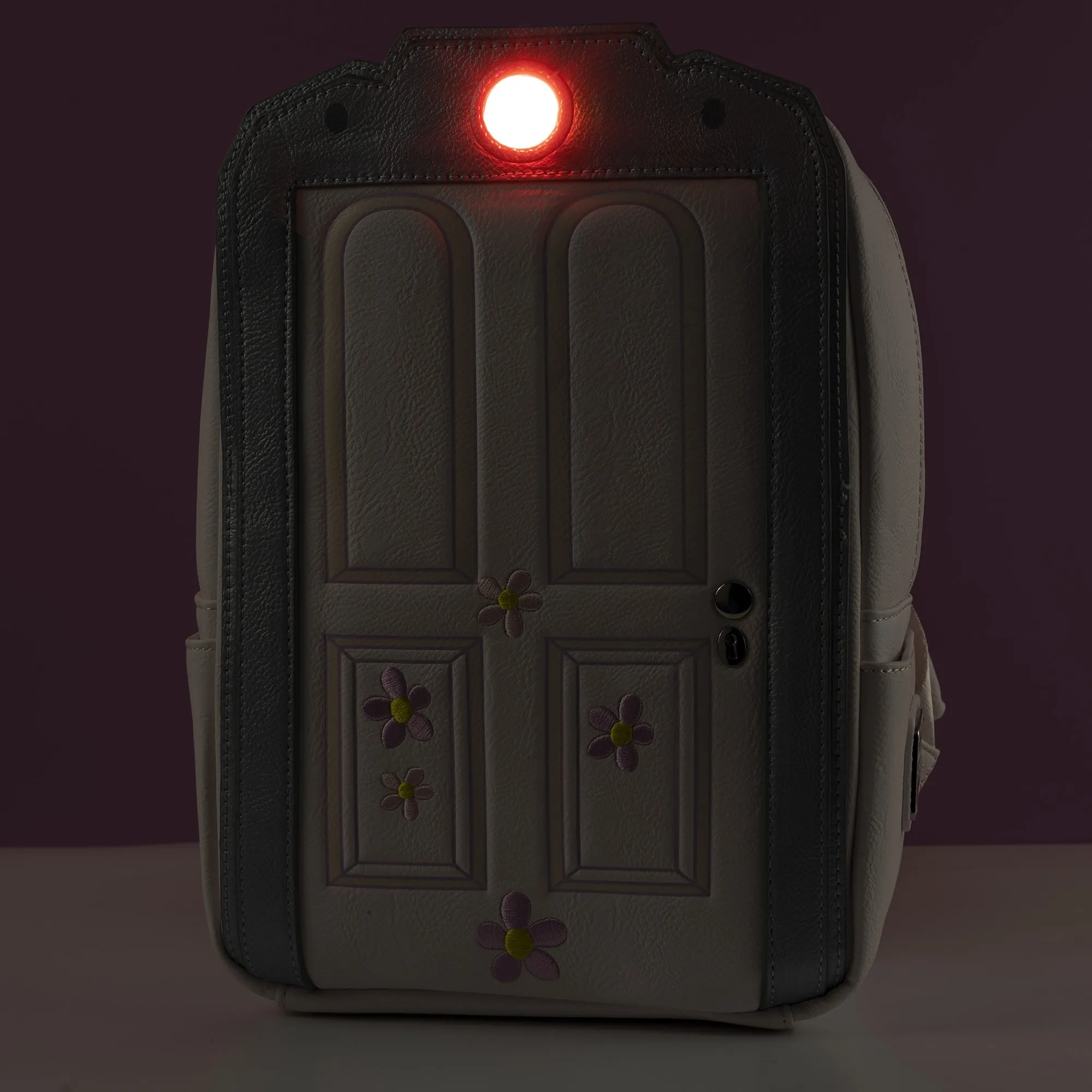 Loungefly x Disney Pixar Monsters Inc Light Up Boo's Door Mini Backpack
