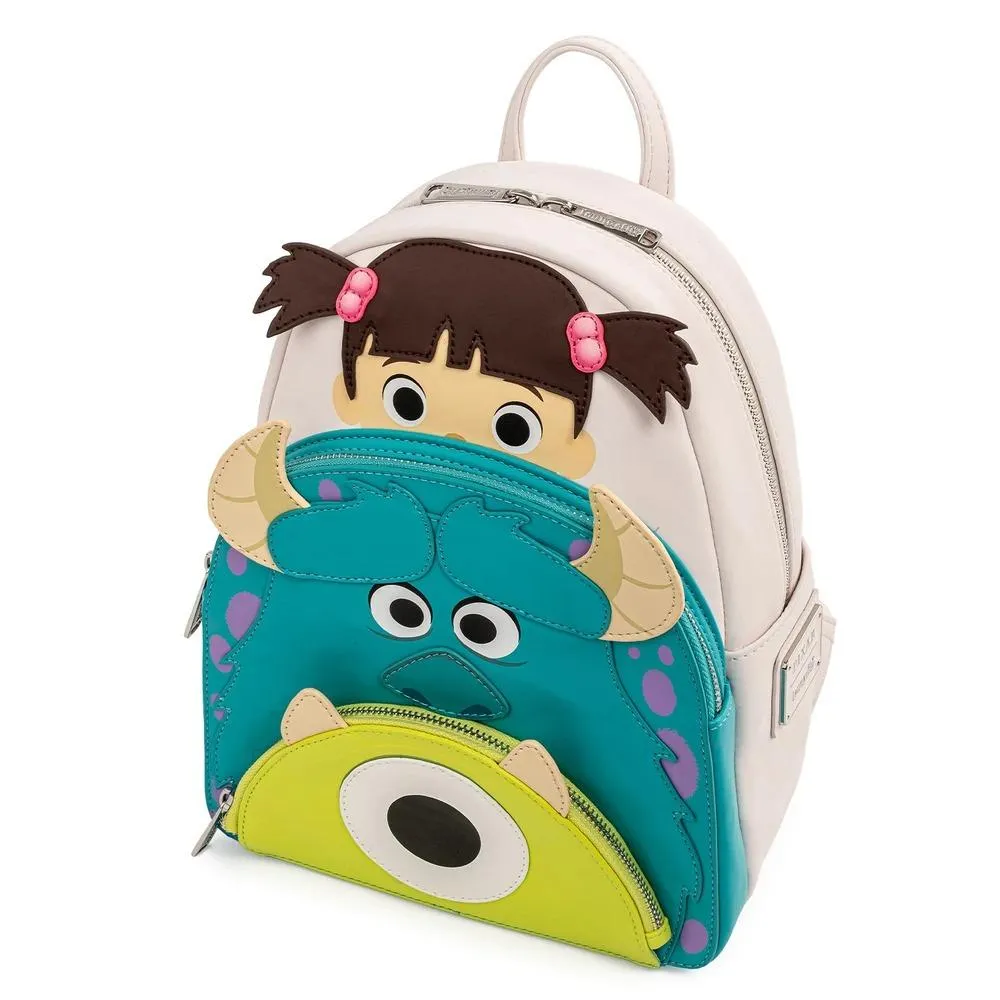 Loungefly x Disney Pixar Monsters Inc Trio Mini Backpack