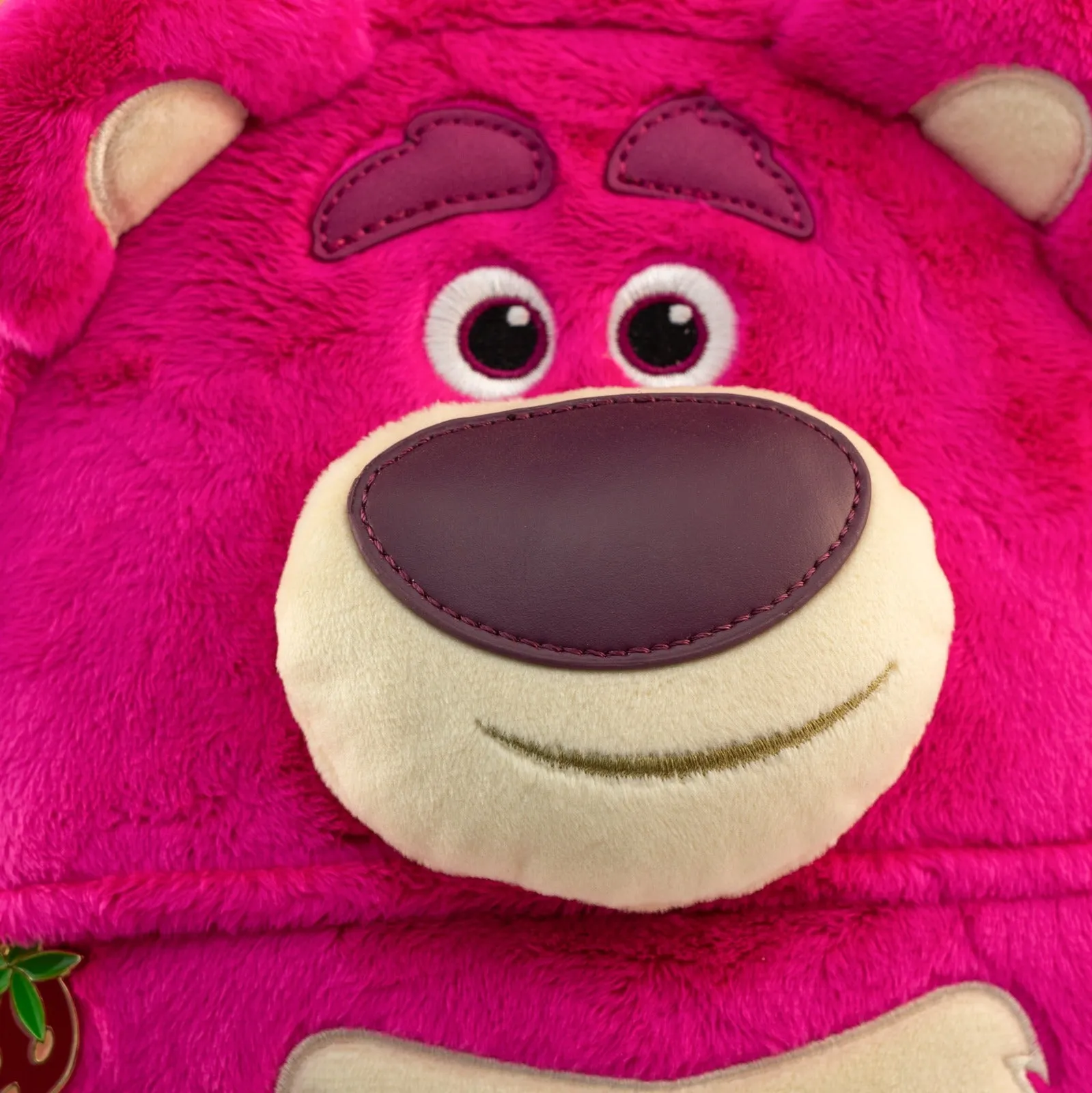 Loungefly x Disney Pixar Toy Story Lotso Sherpa Mini Backpack